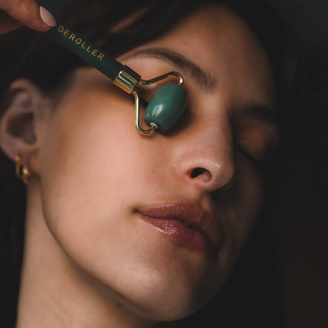 Massaggio con il rullo di giada