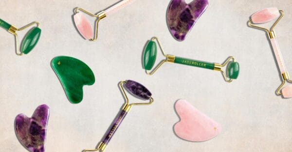 Herramientas de belleza de piedra natural Herramientas de belleza de piedra natural